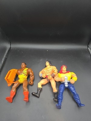 Vintage 1992 Hasbro Conan The Adventurer Ninja Pull String Action Figure Lot 3