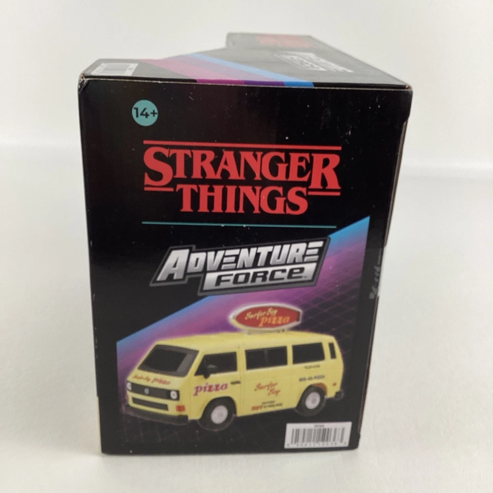 Stranger Things Adventure Force Surfer Boy Pizza Van ferngesteuertes Fahrzeug VW - Bild 3 von 4