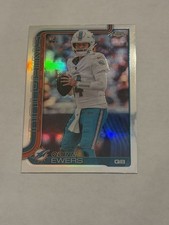 2025 Topps Chrome Quinn Ewers Silver Refractor Rookie #316 Miami Dolphins RC