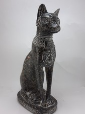 RARE ANCIENT EGYPTIAN ANTIQUITIES Statue Goddess Bastet Cat Figure Sculpture