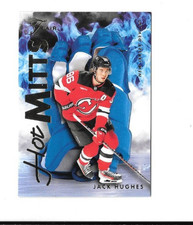 2025-26 Upper Deck Fleer Flair Hot Mitts Jack Hughes
