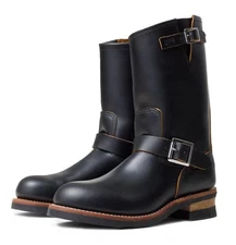 [2966] MENS RED WING ENGINEER KLONDIKE LEATHER