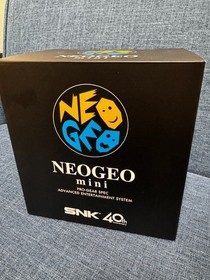 NEOGEO mini Asia SNK Game Console Neo Geo 40 titles King of Fighters Metal Slug