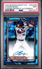 2024 Bowman Chrome Draft Sapphire - Carson Benge #CPA-CBG /199 (AU, RC)