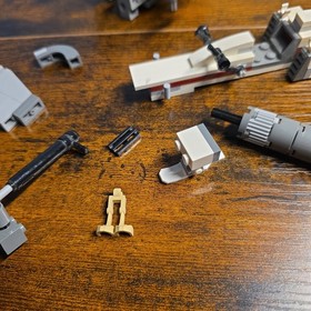 LEGO Star Wars 7869 Battle for Geonosis Incomplete Lot Proton Cannon Parts BARC