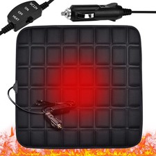 Auto Beheizbare Sitzauflage 12V 1 Stufen Heizkissen Wärmematte Sitzheizung PKW