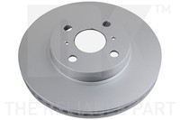 2X Bremsscheibe NK 3145107 FüR Toyota Vios Yaris KSP130_ KSP130 GPL KSP90_ VVT