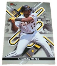 2022 Topps Finest #81 Ke'Bryan Hayes Pittsburgh Pirates MLB Baseball Card (N7