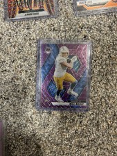 Panini 2025 Mosaic Will Dissly Purple Mosaic Prizm #114 /49 Chargers