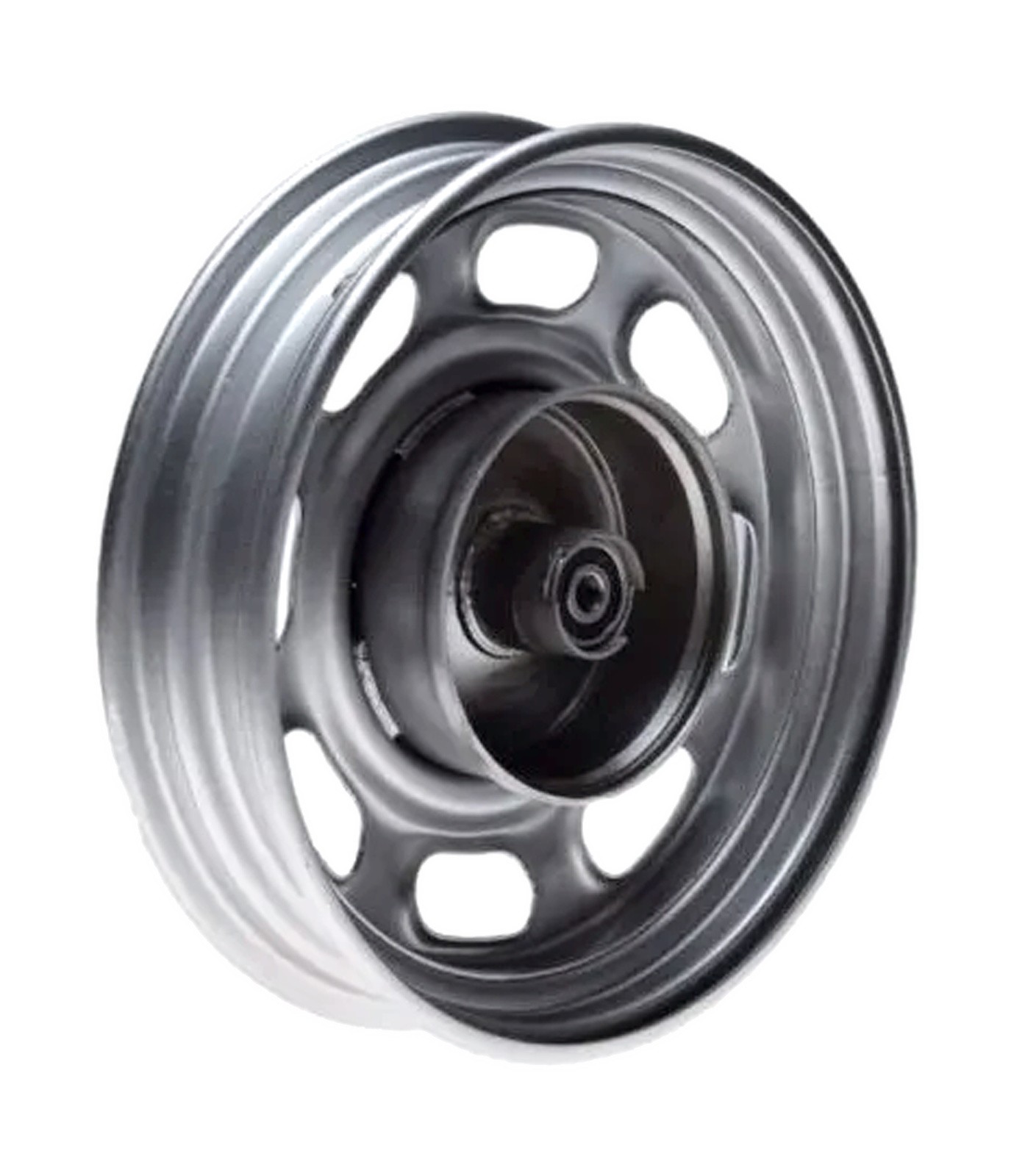 Jante 10x2.15 avec axe avant en acier 10mm version B pour mini moto