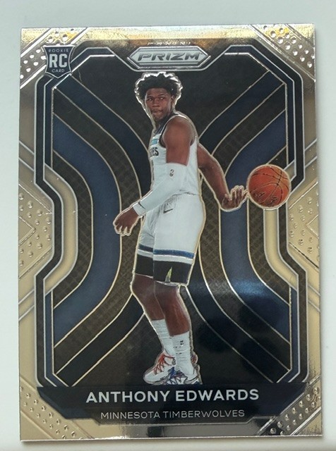 Anthony Edwards 2020-21 Panini Prizm - #258 (RC)