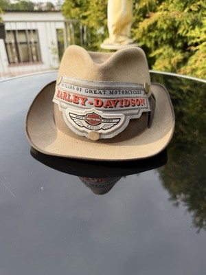 Harley Davidson Patch Hut Cowboy Cowboyhut 100 Years Jahre Jubiläum Custom