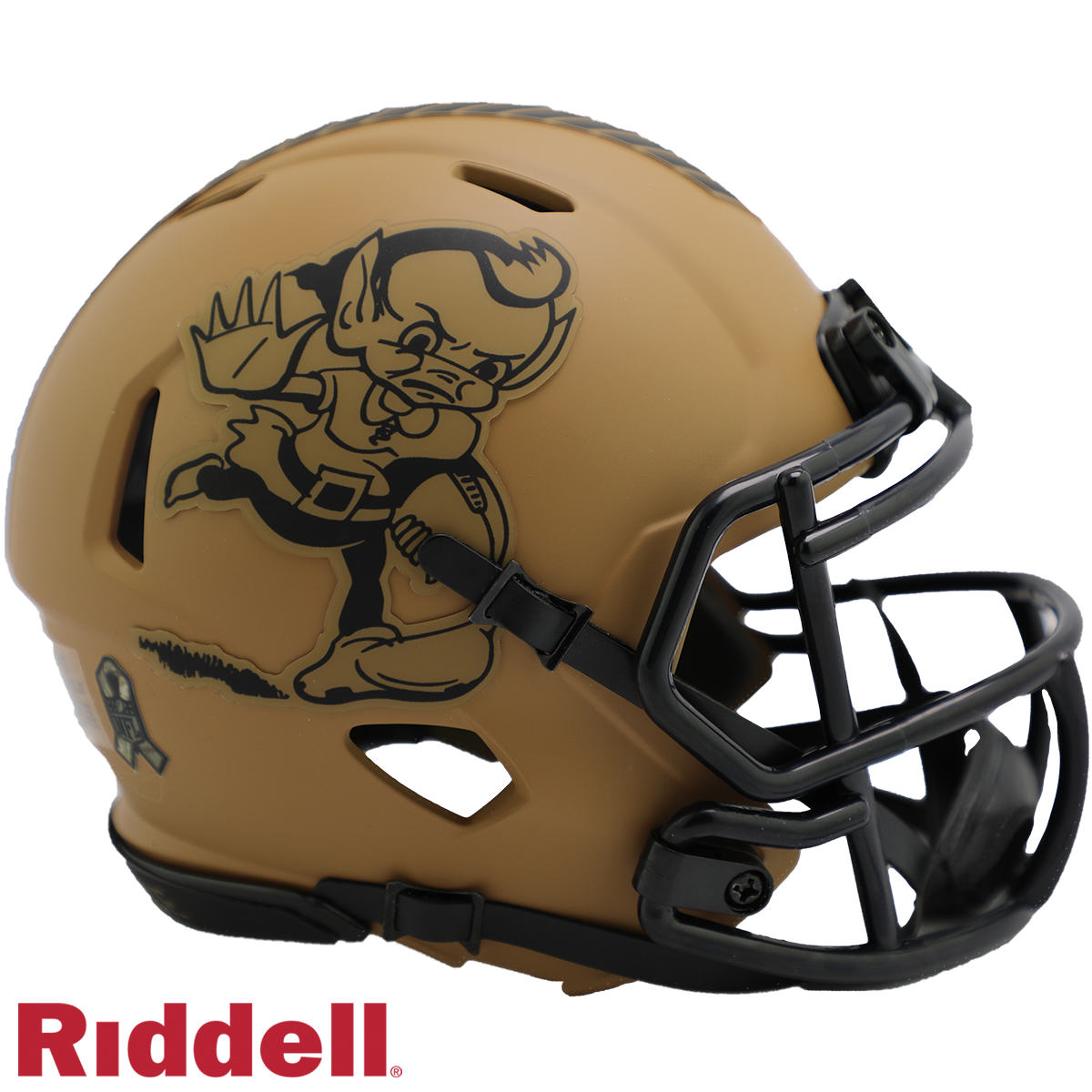 Riddell アメリカンフットボールヘルメット(Brown大学) Cleveland Browns Riddell Speed Flex Mid-Size Helmet