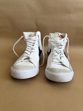 Nike Blazer Mid 77 Vintage Grade School Size 7Y White Black DA4086-100