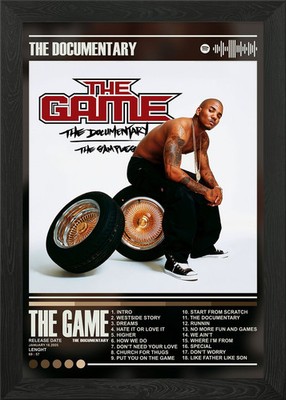 The Game - The Documentary Album Framed Wall Art Poster Print Picture
