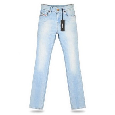 Diesel Sandy 084EB Damen Jeans W24/L32 Slim Gerade Regular Taille Blau Denim