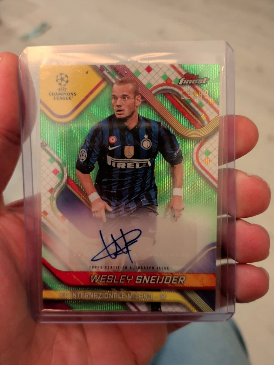 WESLEY SNEIJDER auto Panini スナイデル WESLEY SNEIJDER auto Panini スナイデル