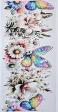 Flowers UV DTF Transfer Sticker Wrap Tumbler UVDTF BUY 10 GET COMBINED SHIPPING