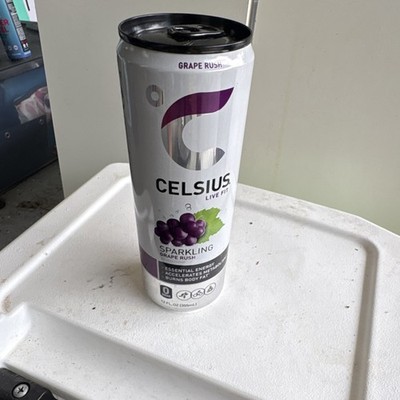 Celsius Sparkling Grape Rush Energy Drink 12 fl oz Energy & Fitness Drink