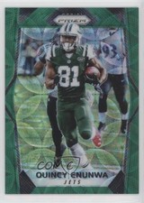 2017 Panini Prizm Green Scope Prizm 56/99 Quincy Enunwa #195 2r7