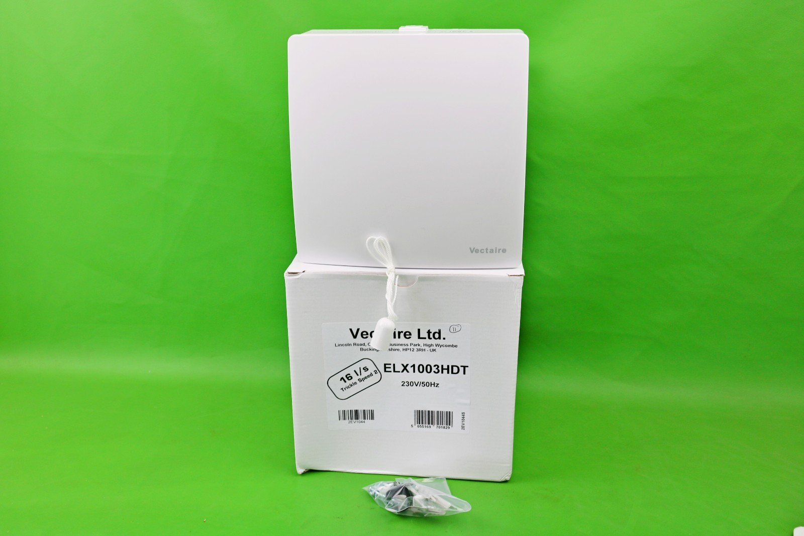 Vectaire Elix Centrifugal Fan 4” Pullcord Timer Humidistat ELX1003HDT (D1012)