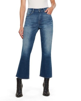 G-Star Damen Jeans, Straight Flare, Codam High Kick Flare 78 Wmn, Blau, W27 L32