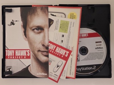 Tony Hawk's Project 8-[Cleaned/Tested]-CIB- Includes Skateboard Certificate.
