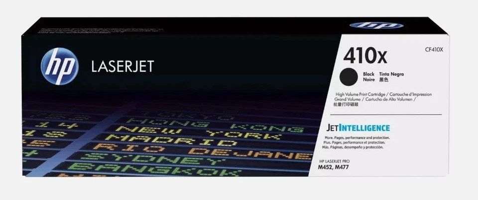 HP 410X Toner Cartridge 4-Color Set High Yield for M452, MFP M377, M477 - Image 3 of 4