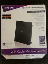NETGEAR AC1600 C6250 Dual-Band WiFi Cable Modem Router DOCSIS 3.0 1600Mbps