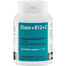 EISEN+B12+C Kapseln, 100 St PZN 04936046