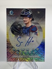 2020 Bowman Chrome Baseball #DGA-SH Sam Huff Auto Mojo 16/99 Dawn of Glory (DP)