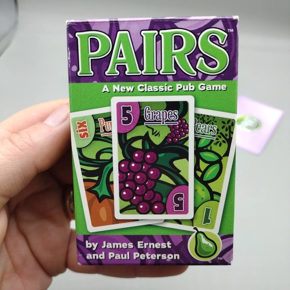 Pairs Card Game Fruit Edition Ages 12 Years and Up Two to Eight Players Complete - Image 2 of 4