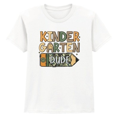 Second Grade Dude Education Kinder Jungen T-Shirt Back To School Grade Level