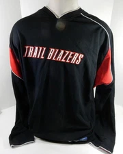 2000s Portland Trailblazers #42 Game Used Black Shooting Shirt 2XL DP63819
