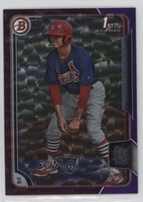 2015 Bowman Prospects Purple Ice 15/50 Edmundo Sosa #BP95 0p45