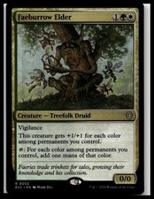Magic: The Gathering Faeburrow Elder R Commander: Lorwyn Eclipsed 53 NM