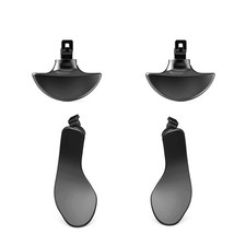 4PCS Metal Back Paddles for PS5 Edge Controller Interchangeable DIY Back Button