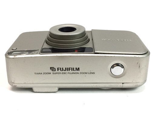 Normal] Fujifilm Tiara Zoom Compact Film Camera Silver From Japan