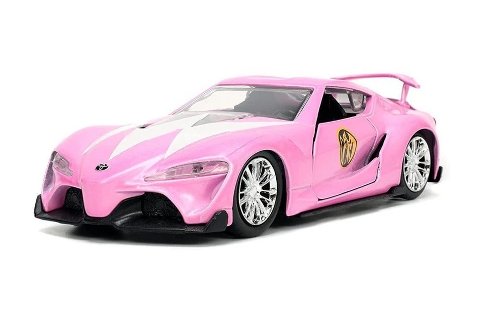 JADA TOYS - TOYOTA FT-1 Concept con POWER RANGER rosa - 1/32 - JAD33079 - Immagine 4 di 4