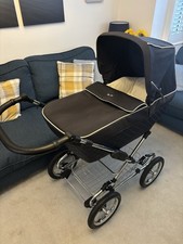 Silver Cross sleepover elegance pram and buggy / pushchair - Navy