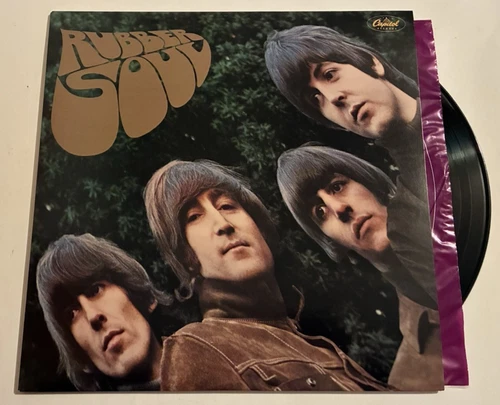 THE BEATLES RUBBER SOUL 12'' LP RECORD 33RPM CAPITOL SW 2442 MT