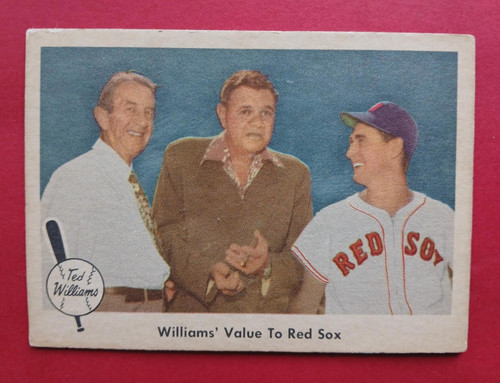 Williams Value to [Red Sox] #75 1959 Fleer Ted Williams card