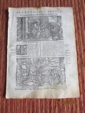 BIBLE 1693 LIBER SAPIENTIAE VULGATE.SIXTO-CLEMENTINE.SHEET. 4 ENGRAVING.ORIGINAL