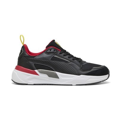 PUMA Scuderia Ferrari Trinity Lace Up Mens Black Sneakers