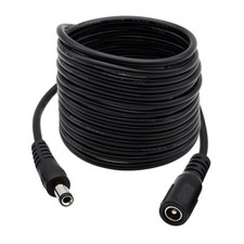 10 ft 5.5x2.5mm DC Power Extension Cable Male to Female for Security Camera