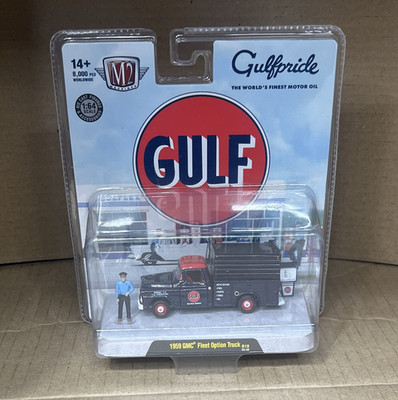M2 Machines 1:64 1959 GMC Fleet Option Truck Gulf Oil Diecast Unopened Box