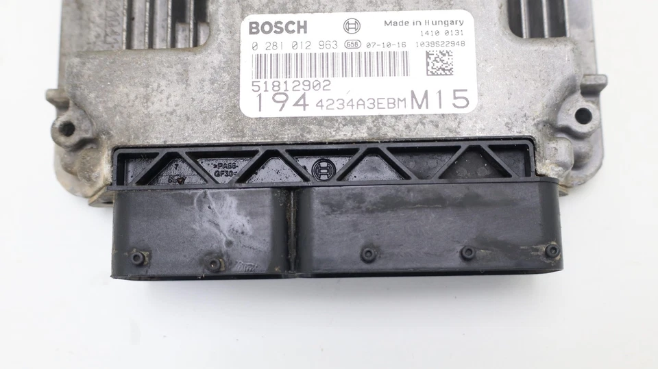 CENTRALINA MOTORE PER FIAT Croma 2° Serie 55205059 Diesel 1.9 (05>07) - Immagine 2 di 4