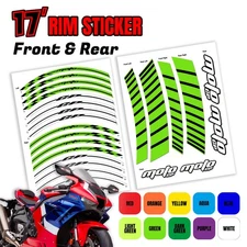 For Ducati Monster 797 17-20 19 18 17 inch Wheel Rim Stickers Line GP02