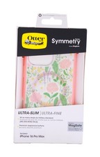 OtterBox iPhone 16 Pro Max Symmetry Series Case - Peachy Bloom Pink