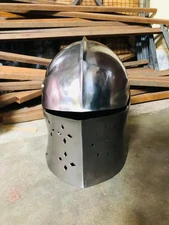 Medieval Barbuta Helmet, Armour Helmet, Knight Armour Helmet, Best for gift